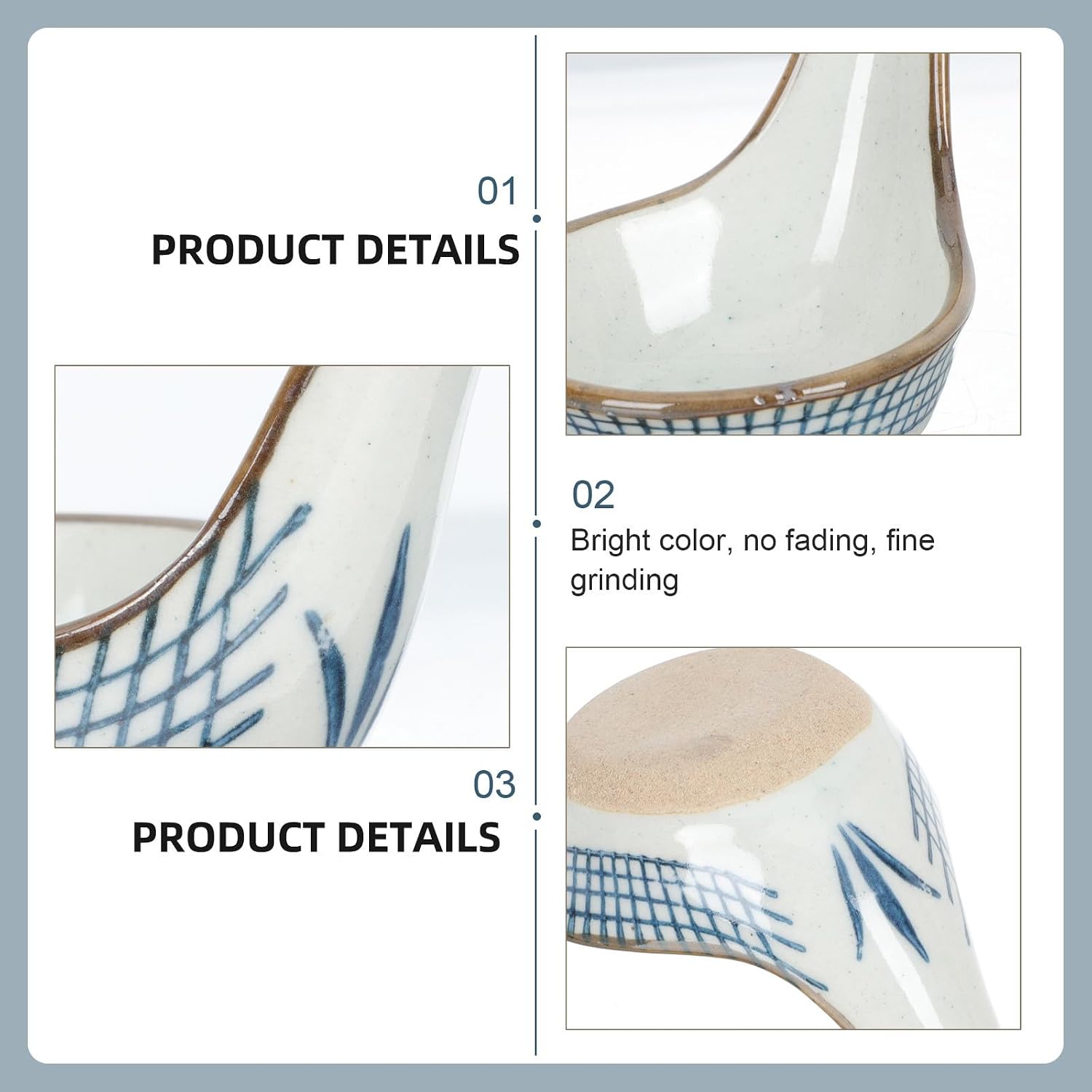 2pcs Ceramic Seasoning Dishes for Restaurants and Food Shops