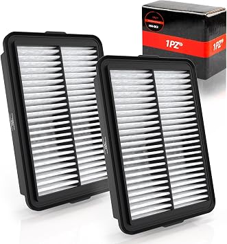 1PZ CA12057 Engine Air Filter 2 Pack for 2017-2020 Elantra | Fits 2018-2023 Kona, 2019-2021 Veloster, 2019-2023 Kia Forte, 2020-2023 Forte5 and Soul; 1.4L, 1.6L, 2.0L