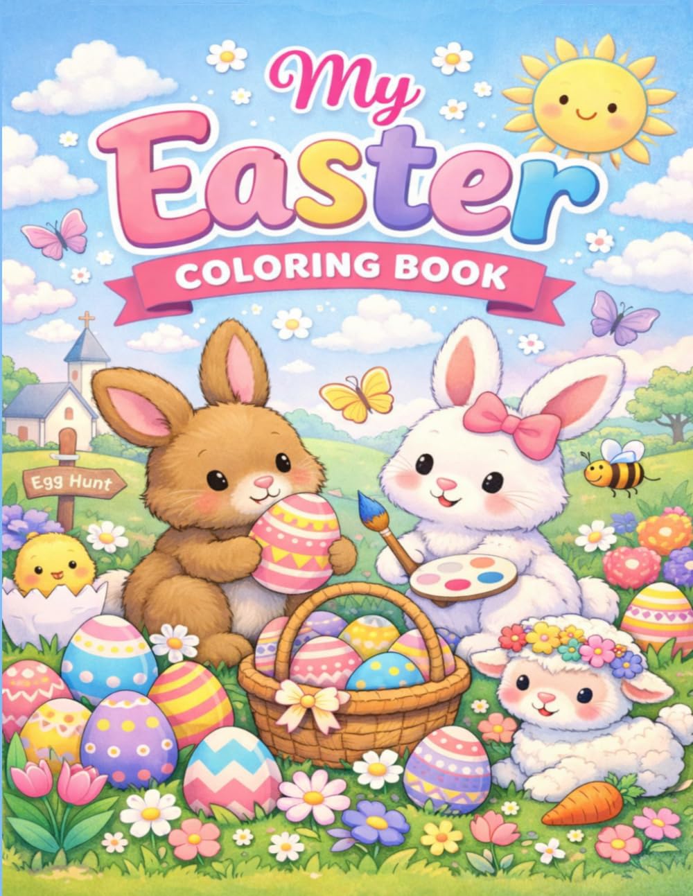 My Easter Coloring Book: Easter Coloring Fun for Kids