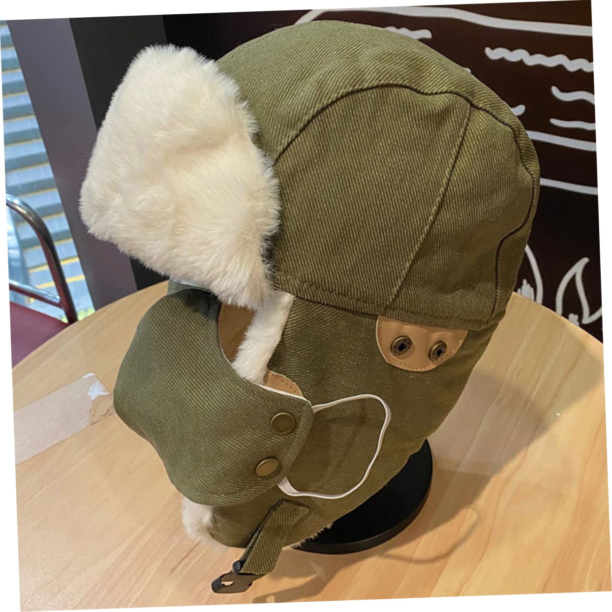 BESTYASH Caldo Berretto Pilota Cappelli da Pesca per Gli Uomini Cappello alla Moda Cappello A Beanie Speciale Design Berretti per Cappelli Cappello più Caldo Cappello da Sole delle