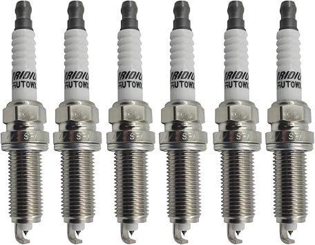 Autowxjq Iridium Spark Plugs Replace LKAR7BIX-11S 93501 Compatible with Nissan Altima 2007-2018, Murano 2009-2020, Pathfinder, Maxima, Quest, 350Z Infiniti QX60, Q50, G25, G35, M35 Pack of 6