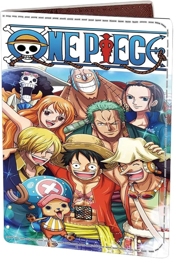 Amazon | アニメピースレザーパスポートホルダーカバー、ルフィ・ゾロ