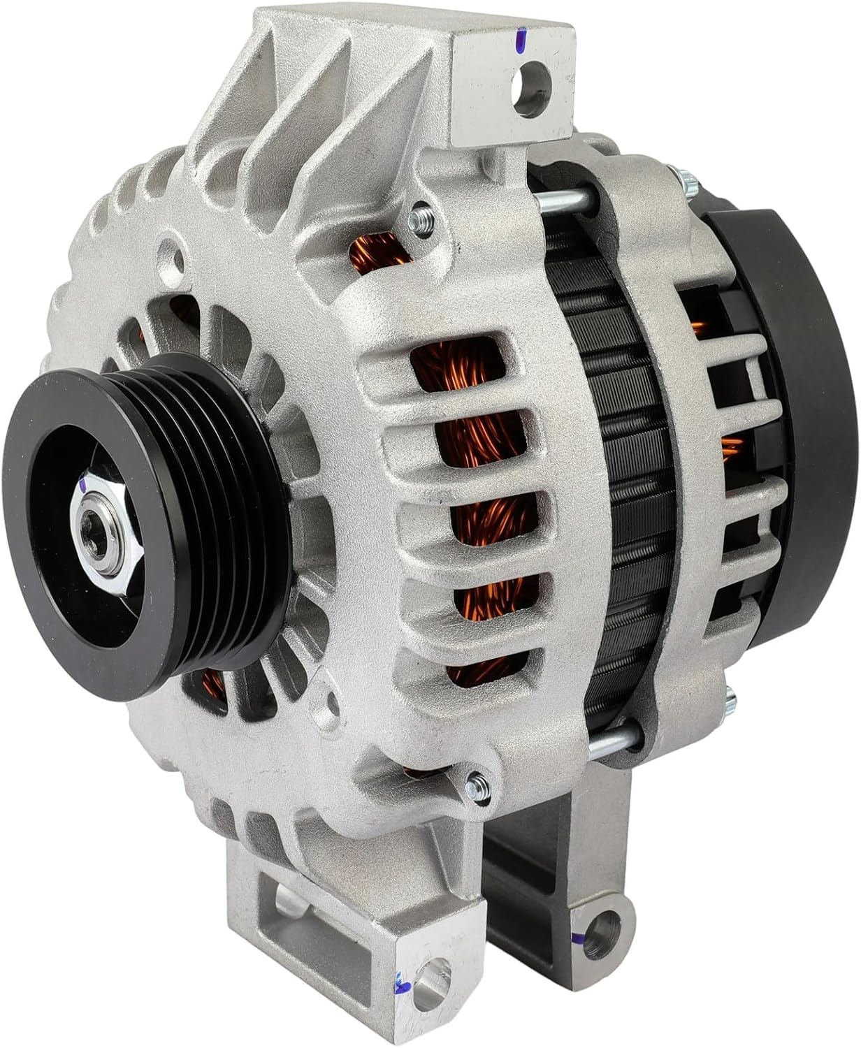 cciyu Alternator 8498N Replacement 2007 for Buick for Rainier CXL 4.2L,2007 for Chevrolet for Trailblazer A 4.2L,2007 for Chevrolet for Trailblazer B 4.2L Replace for 15225928