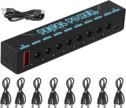 Guitar Pedal Power Supply Pedal Board Power Sturdy Guitar Effect Pedal