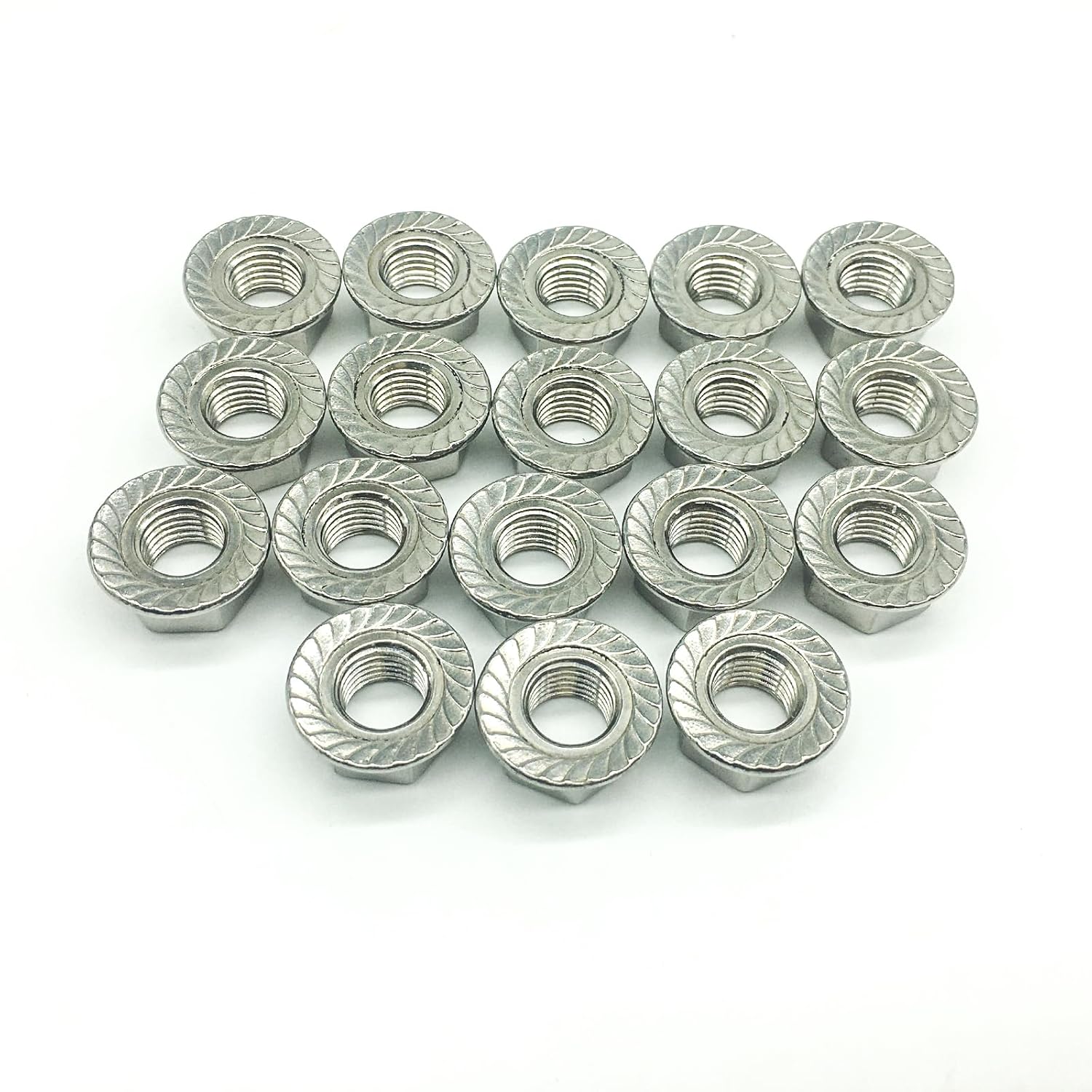 Carmoeignin M10x1.25 Stainless Steel Locking Lug Nuts,Flange Nut for Yamaha Warrior