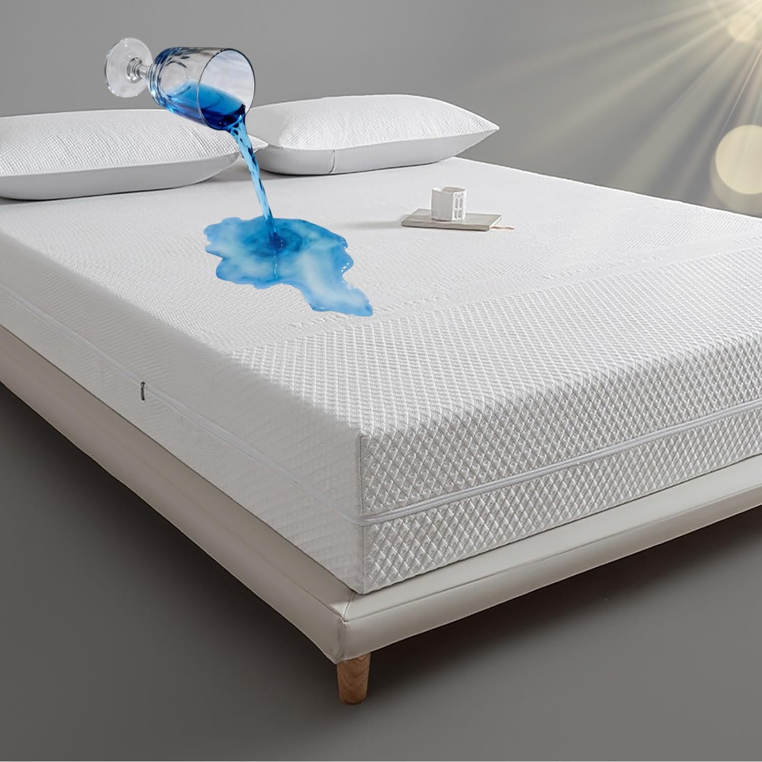 Protector Colchón Impermeable 150x190 135x190 Transpirable Cubrecolchon