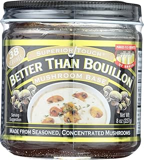 Better Than Bouillon Premium Mushroom Base, 8 Ounce (Pack of 6)