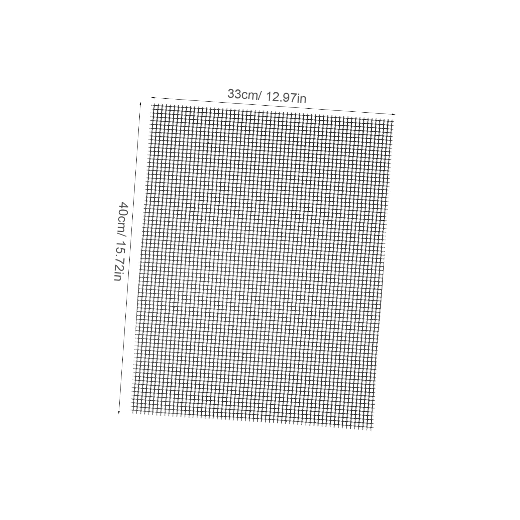 Cabilock Reusable Grill Pads 5pcs Grill Mesh Mats Non Stick for Bbq for Meat Seafood Vegetables