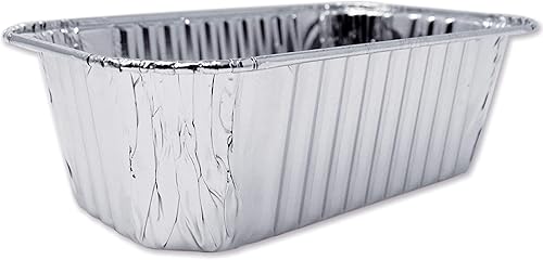 Miniatura 7 de Paquete de 100 moldes para hornear pan de primera calidad, de 1 libra, mini 6 x 3.7 x 2 pulgadas, extra resistentes, desechables, de papel de