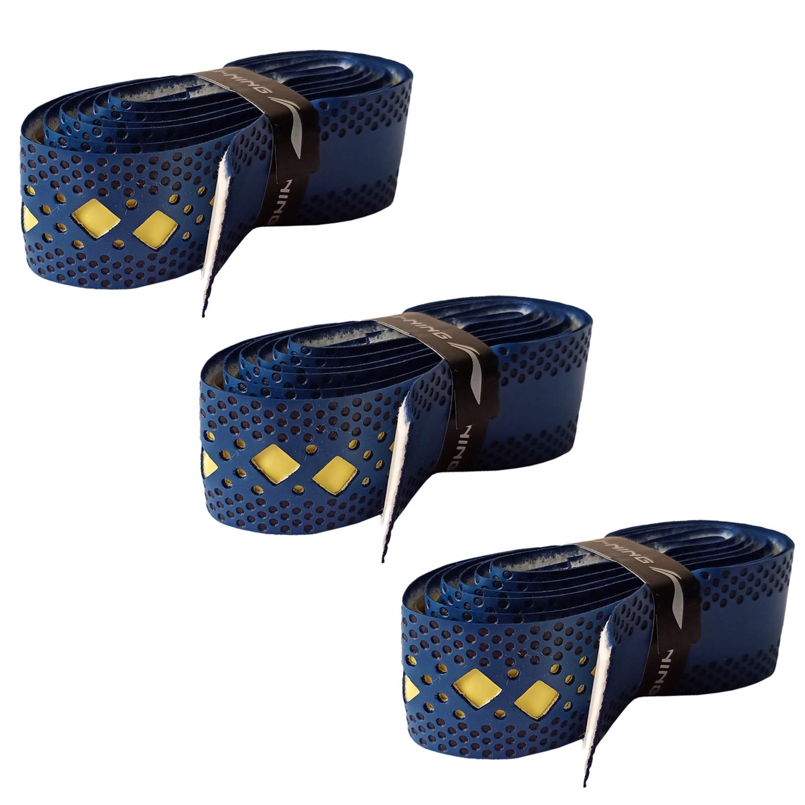Li-Ning GP35 Badminton Replacement Dual Color Grip - Navy (Pack of3) (B082RSC2VV) Amazon Price History, Amazon Price Tracker