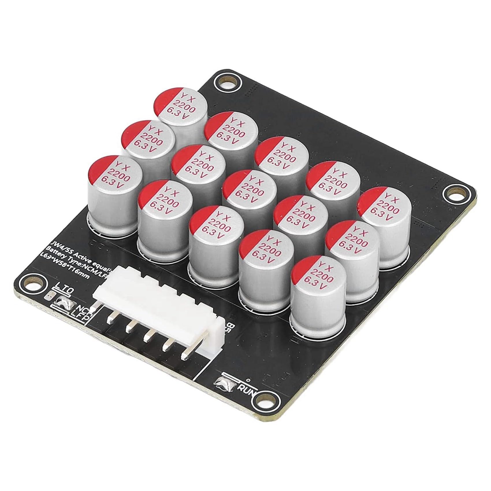 2X Equalizzatore 5S Balancer Lifepo4/Lipo/LTO Condensatore di Equalizzazione Energetica della Batteria Scheda