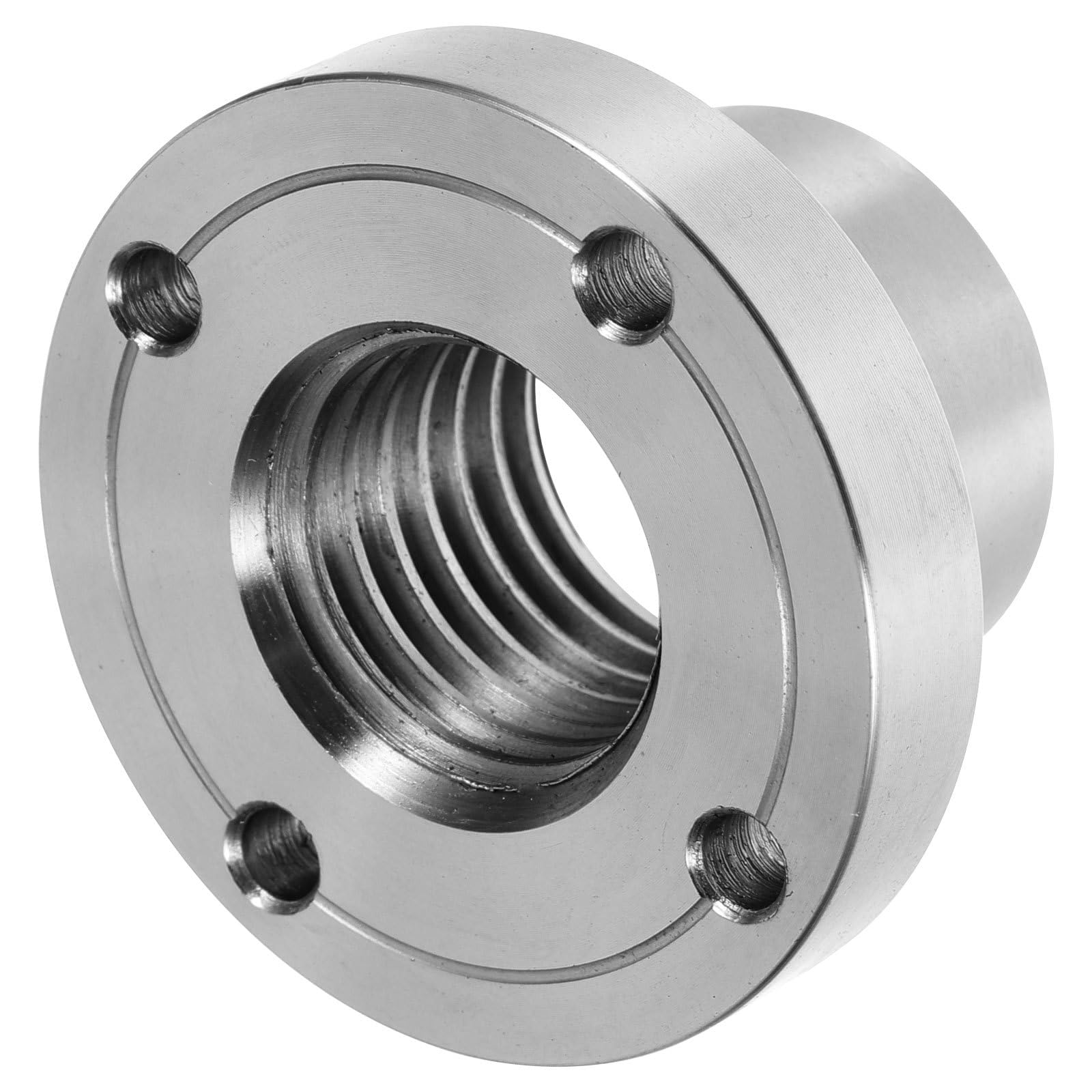 Mandrin de tour à bois 1-8 Tpi Zerodeko adaptateur plateau arrière et bride filetée 2 pouces