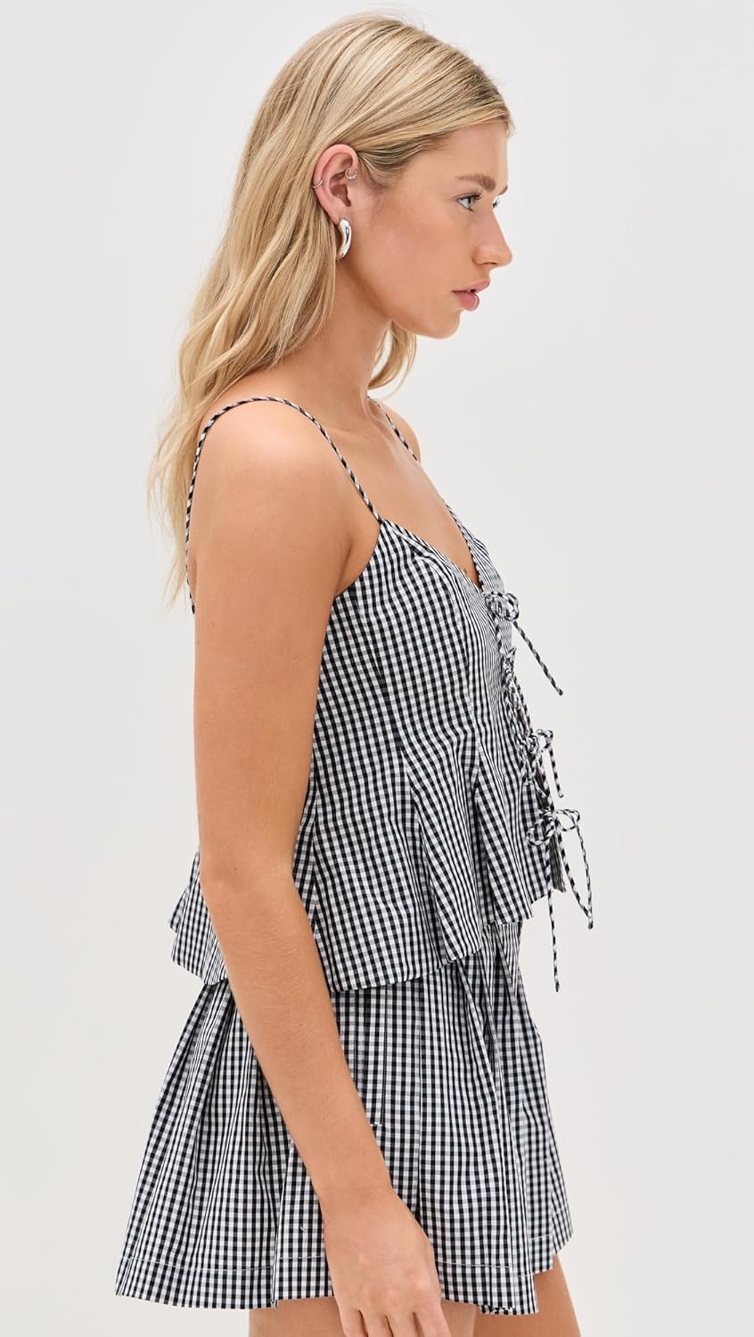 Sea Women's Neci Gingham Camisole - Image 4