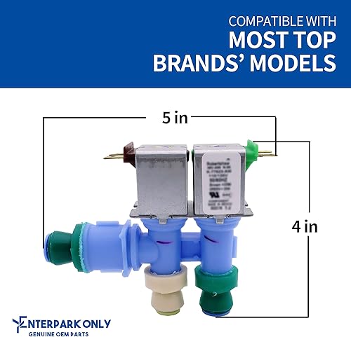 Miniatura 2 de Enterpark W10312696 WPW10312696 - Reemplazo original de la válvula de entrada para arandela reemplazando a AP6019288 W10312696 PS11752594