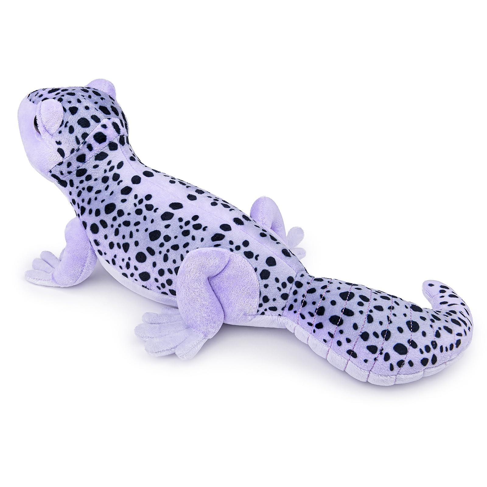 Tiny Heart Simulation Soft Gecko Lizard Plush Toy, Lifelike Leopard Gecko Soft Plush Animal Toy - Image 3