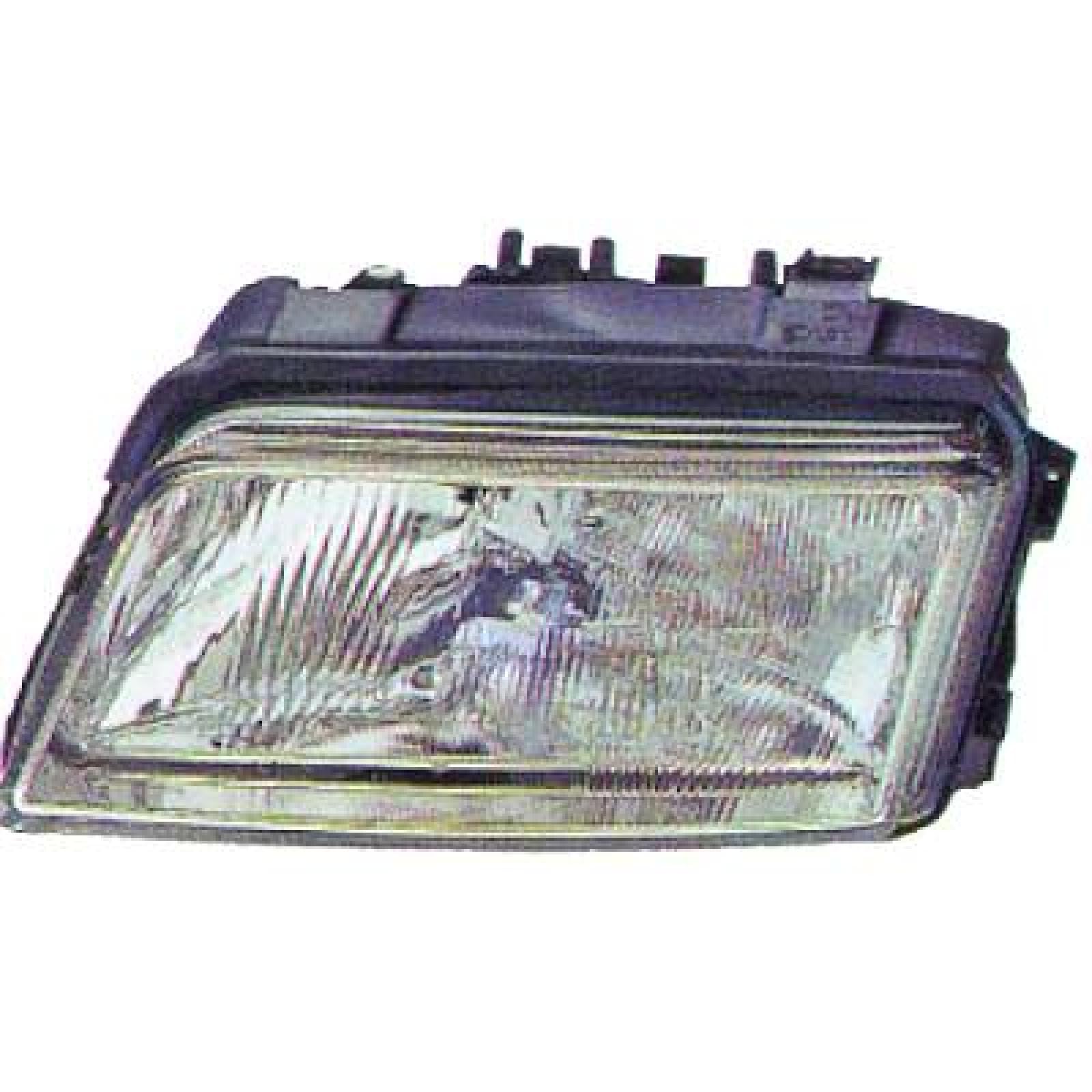 Faro delantero derecho H4 compatible con Audi A4 B5 1994-1999 Halógeno