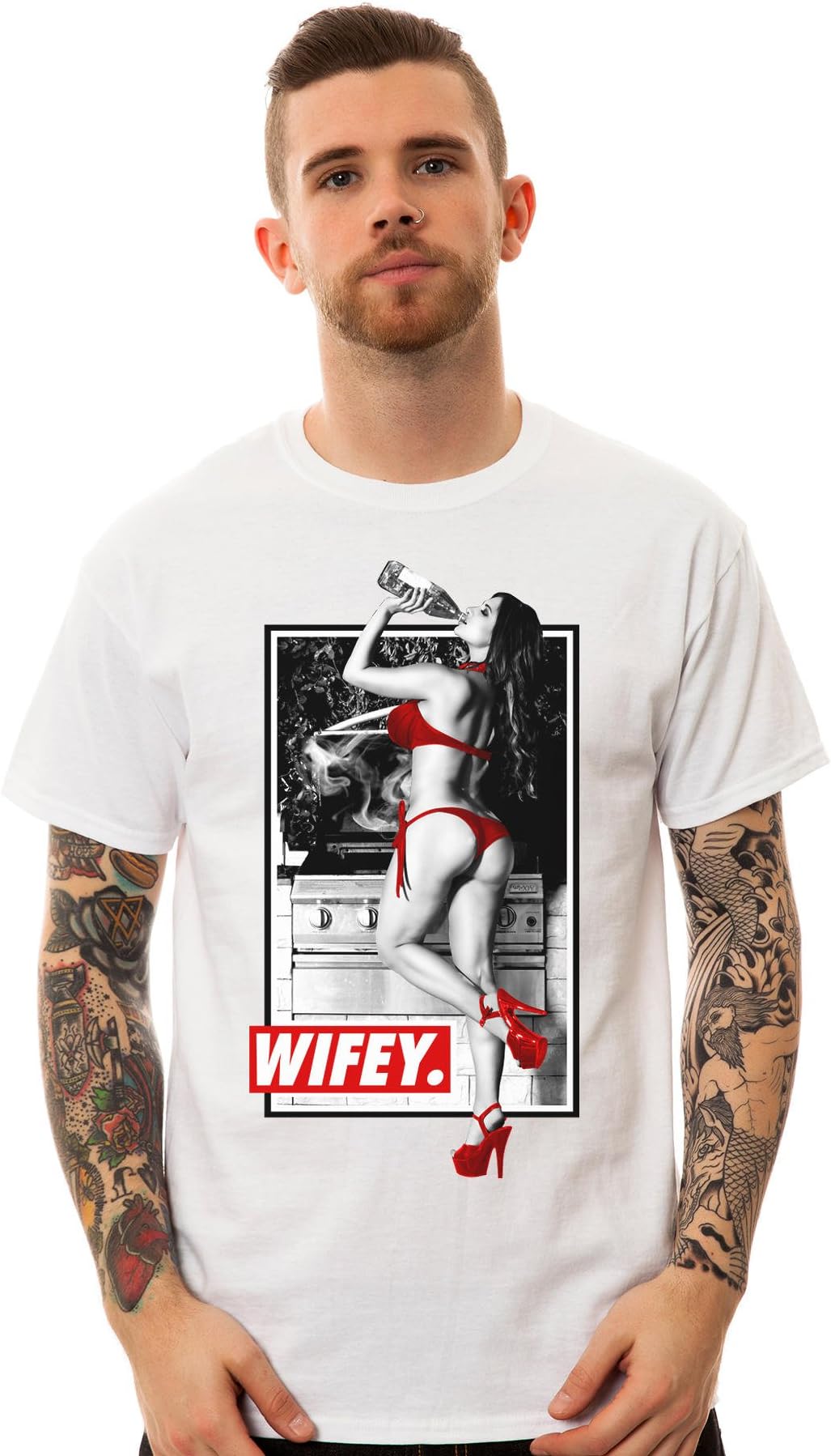 Wifey Project Men's BBQ Wifey Tee