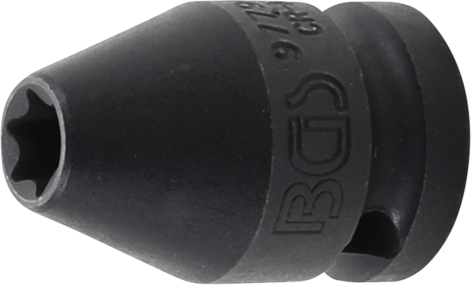 BGS Technic 9779-10 Power Socket Spanner Insert E-Profile Drive Internal Square 12.5 mm (1/2 Inch) SW E10