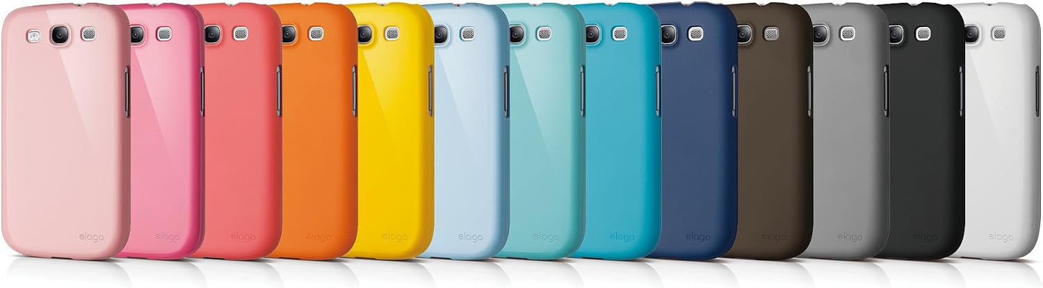 elago G5 Slim Fit Case for Galaxy S3 (Fits Verizon, AT&T, T-Mobile, Sprint and Other Carriers) - ECO Pack (Sport Yellow)