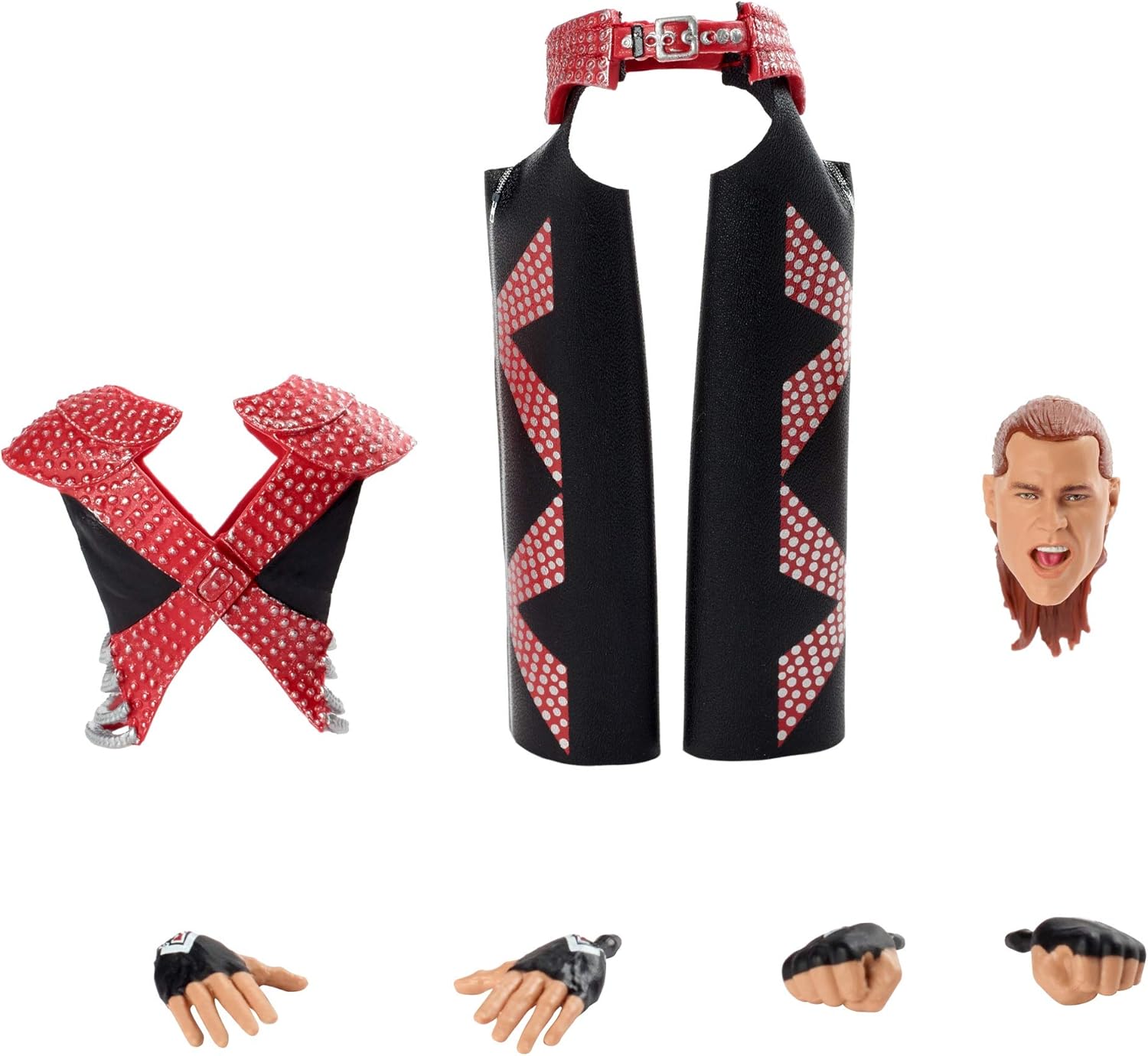 ​WWE Ultimate Edition 6-Inch Shawn Michaels Action Figure With Entrance Gear, Extra Heads & Swappable Hands ​
