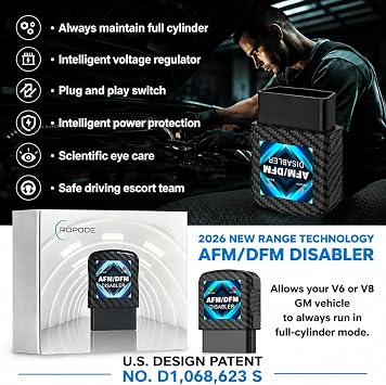 AFM Disabler Active Fuel Management Delete Disabler AFM/DFM Disabler Compatible with V6 & V8 GM Motors AFM Disabler 5.3 Silverado (Chevy GMC Sierra GMC Yukon Cadillac Escalade etc)4.3L 5.3L 6.0L 6.2L