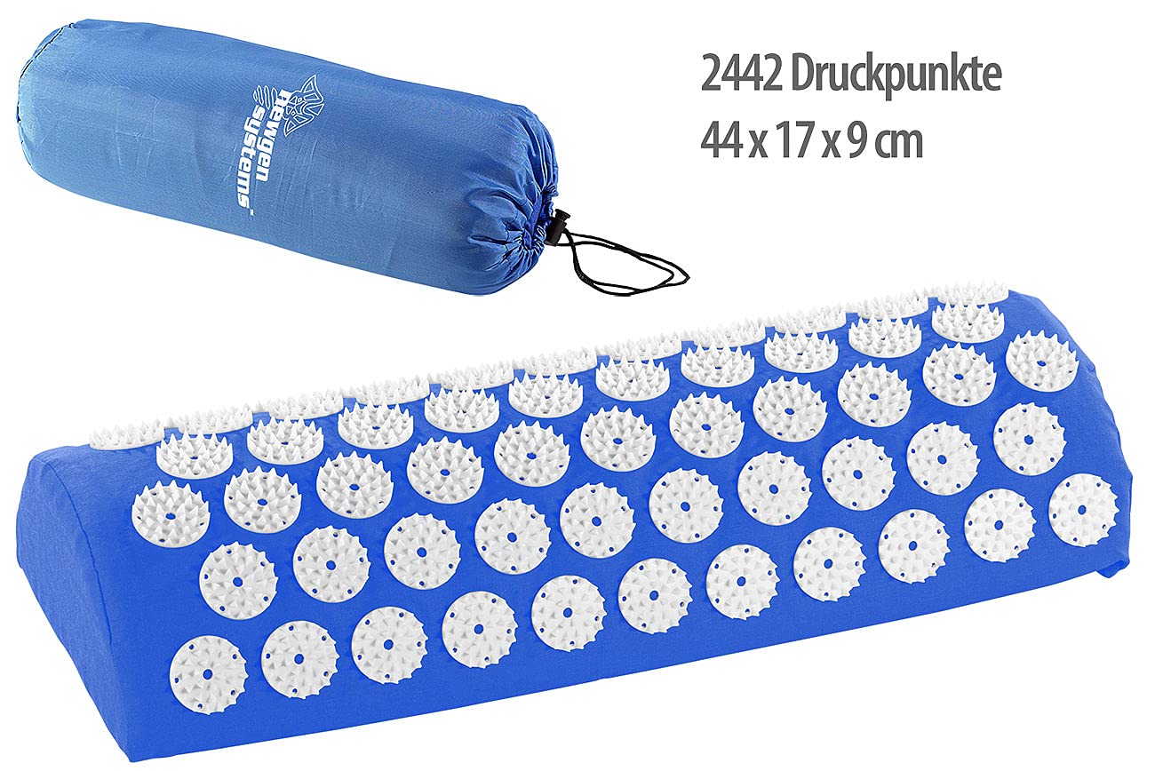 2 tapis et 2 coussins dacupression [Newgen Medicals]