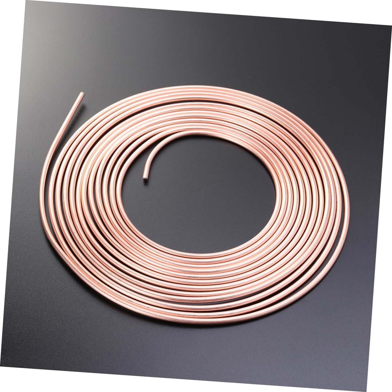 Cabilock Copper-plated Car Brake Line Tube 10m Coil 4.76-12mm Outer Diameter Auto Brake Tubing for Vehicle Hydraulic System Replacement
