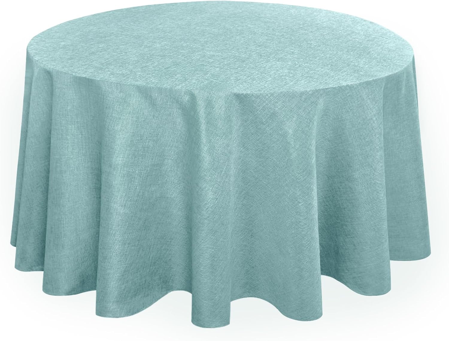 Kitchen Wrinkle Amazon.com: Hiasan Round Tablecloth 108 Inch Linen - Wrinkle and Stain ...