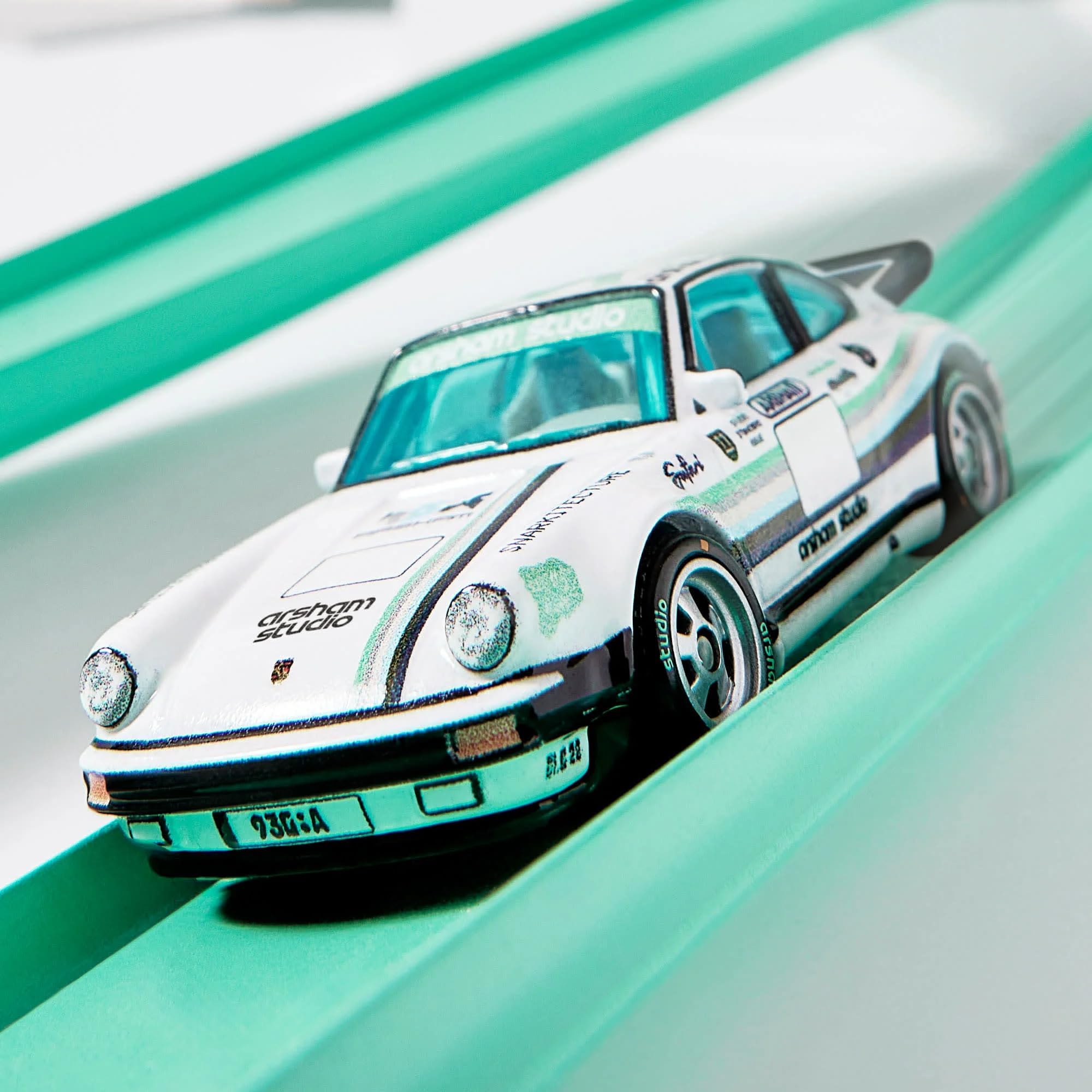 Mattel Creations x Daniel Arsham Livery Porsche 930A, White, HPJ30