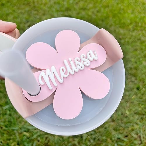 Personalized Stanley Tumbler Name Plates, Raised Lettering Stanley Cup Name Plate for Lid, Custom Acrylic Stanley Name Tag for Quencher H2.0 20 30 Personalized Stanley Tumbler Name Plates, Raised Lettering Stanley Cup Name Plate for Lid, Custom Acrylic Stanley Name Tag for Quencher H2.0 20 30