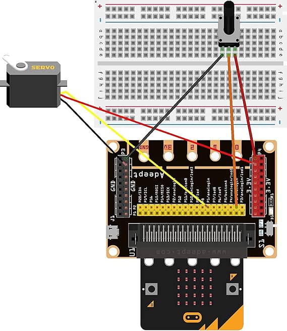 Adeept BBC Micro:bit Starter Kit | Include Microbit Controller V2 | Electronic microbit Starter Kit for Micro:bit with 31 Projects Tutorial Book PDF