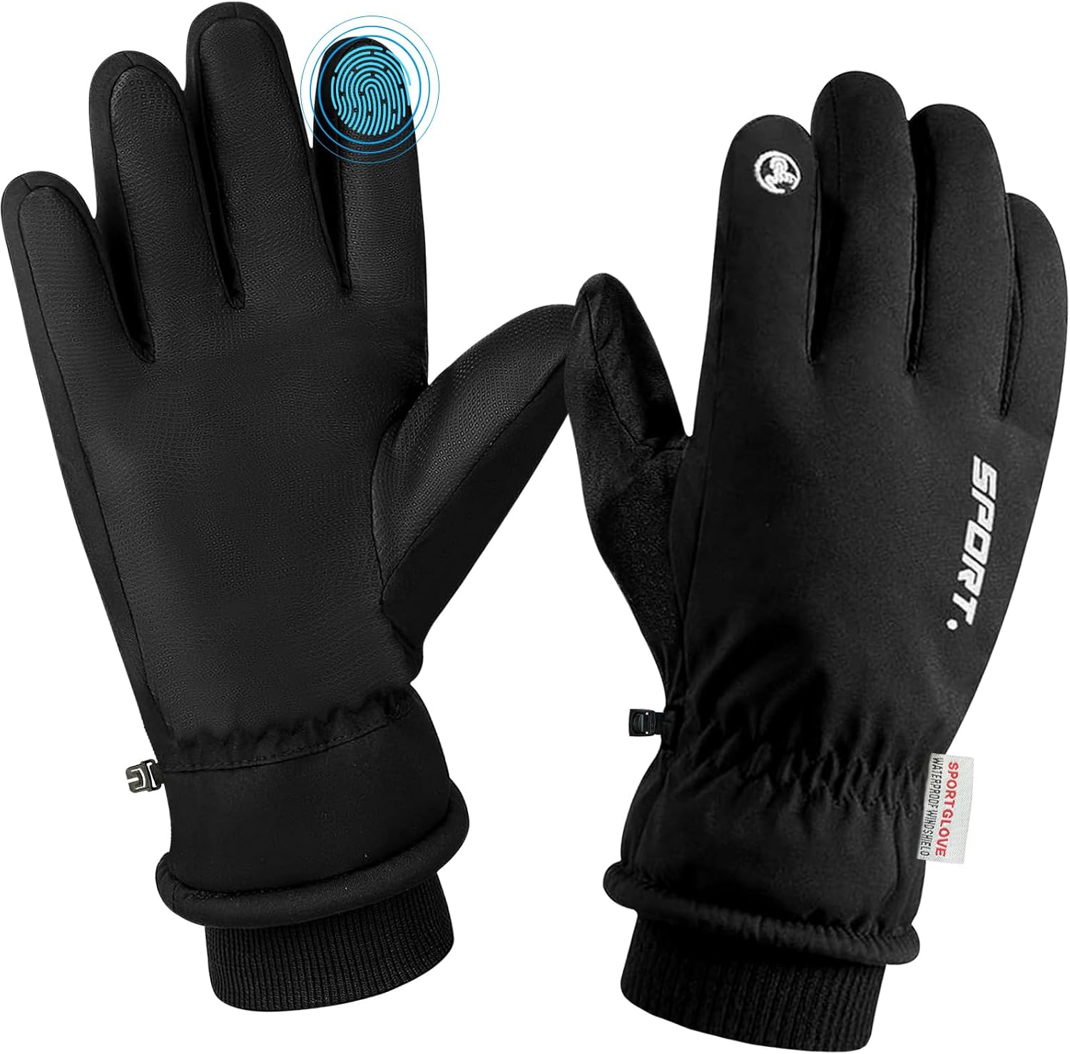Kakashi Winter Ski Gloves Men Women Snow Gloves