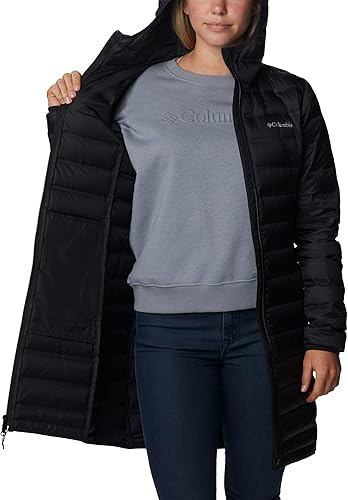Columbia Women's Long Hooded Down Jacket, Lake 22 II - 5