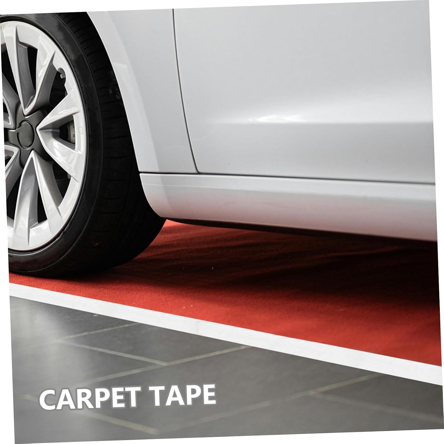Uonlytech White Cloth Duct Tape with Strong Adhesion for Carpet Repair