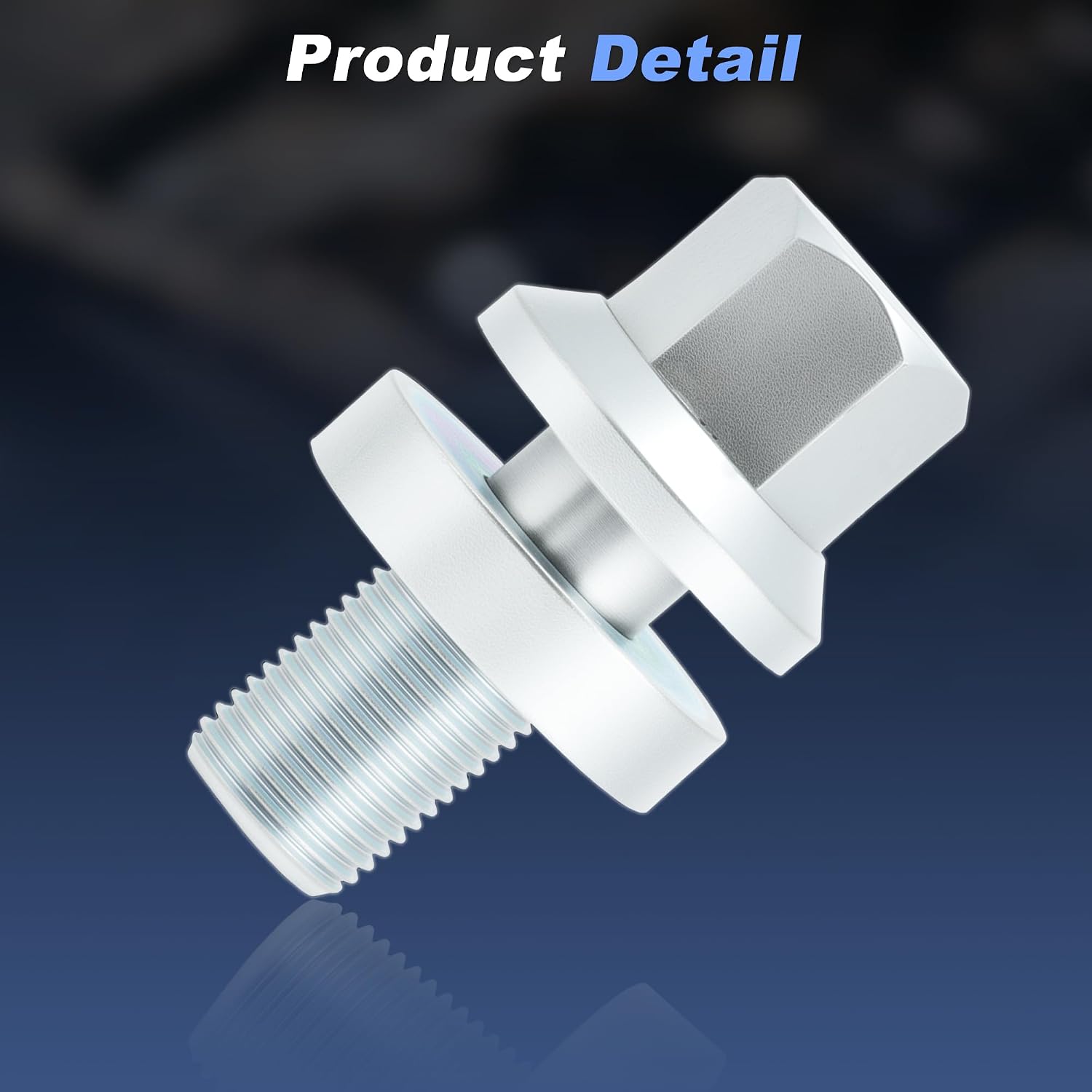 Crankshaft Pulley Bolt for Honda Civic Si 1999-2000 for Honda CR-V 1997-2001 Crank Pulley Bolt and Washer for Honda Del Sol 1994-1997 for Acura Integra 91-01 Replace 90017-PR3-003