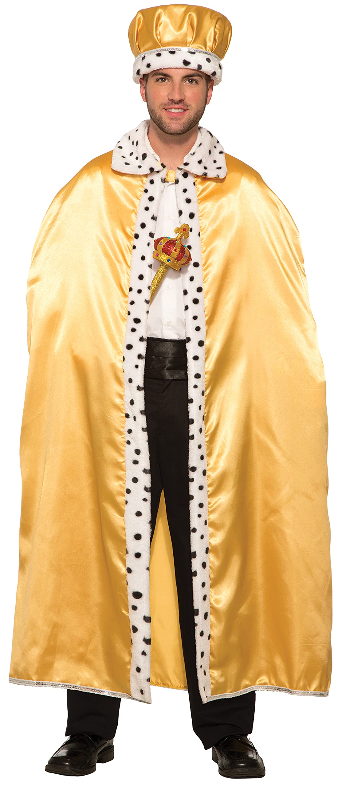 Rubie's Forum Novelties Royal King Cape for Adults, Gold, Standard