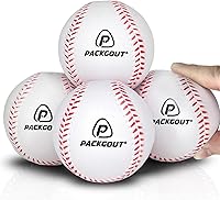 Vista 8 de PACKGOUT Pelotas de béisbol de espuma suave para niños y adolescentes - Pelotas de práctica y reemplazo
