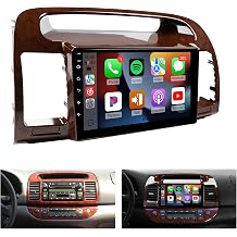 Double Din Linux Radio for Toyota Camry 2002 2003 2004 2005 2006 | Fit J.B.L Naifay Fast Boot 9inch IPS Screen for Camry with Carplay/Android Auto/Bluetooth/FM/Mirrorlink/SWC/Camera