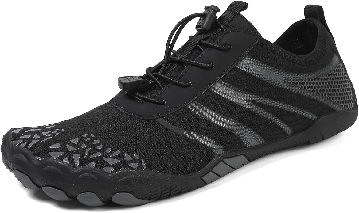 Zapatos Descalzos de Senderismo para Mujeres y Hombres Transpirables y Antideslizantes Calzado Deportivo de Punta Ancha Zapatos de Agua, Diseñados para Caminar, Correr y Nadar