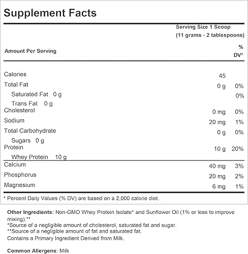 Miniatura 2 de ANDREW LESSMAN Ultimate Whey Protein Isolate 30 porciones apoya la recuperación del entrenamiento y el músculo magro sin OMG, sin sabores añadidos,