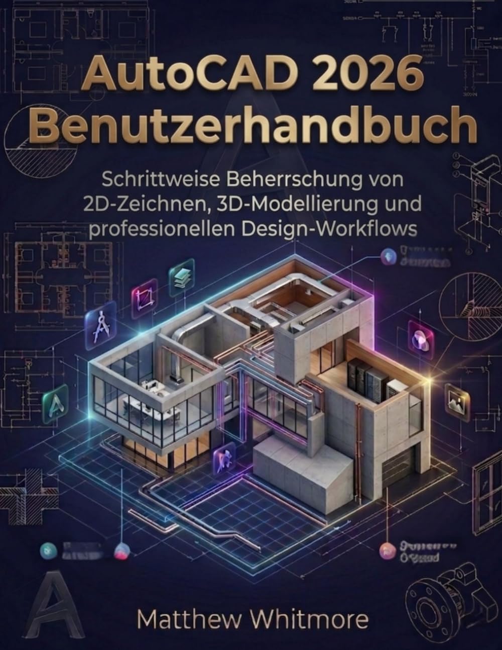 AutoCAD 2026 Benutzerhandbuch: Schrittweise Beherrschung von 2D-Zeichnen, 3D Modellierung und professionellen Design-Workflows