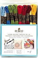 Vista 6 de DMC Paquete de hilo de bordar - Decoración navideña - 8.7 yardas - 30 madejas