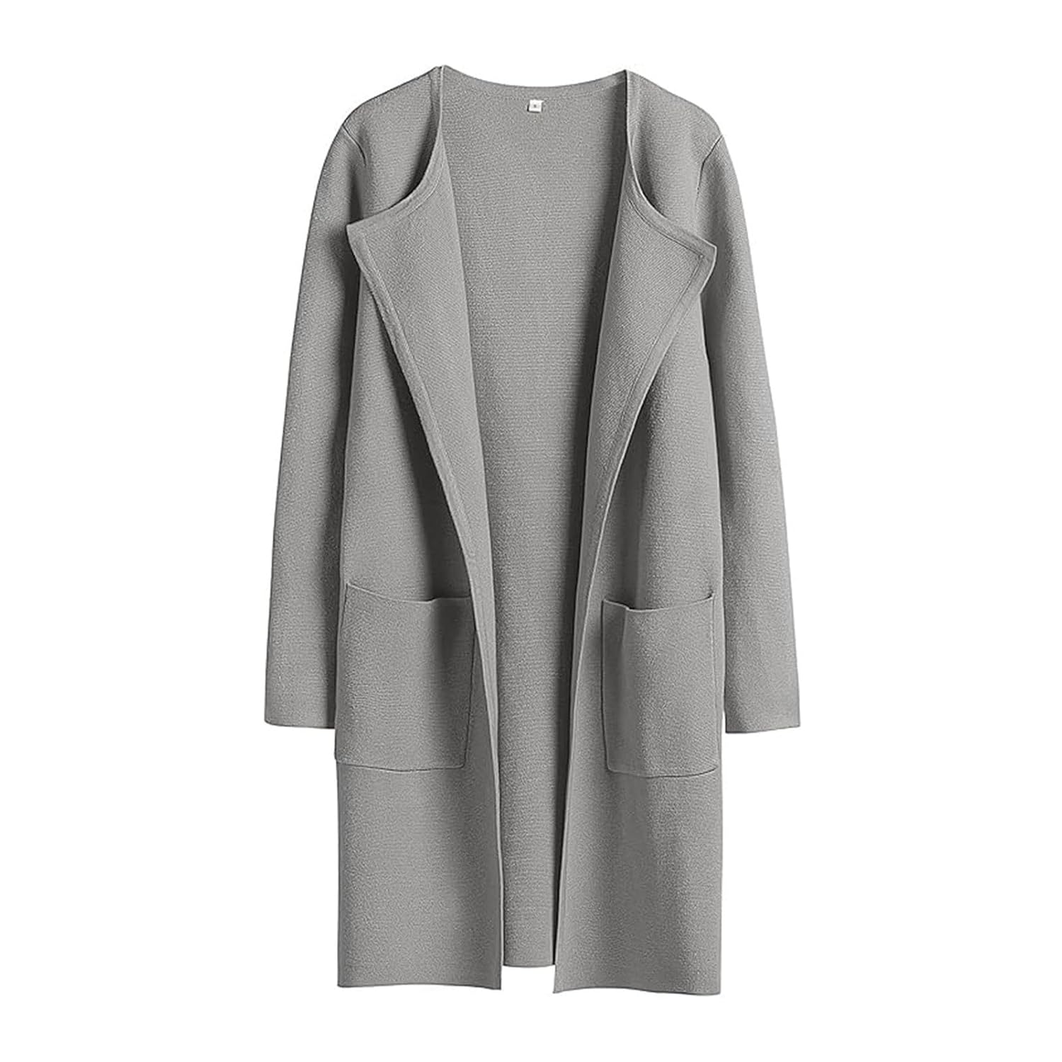 Womens Cardigan Sweater Open Front Knit Long Wool Coats Dressy Casual Trench Jacket Winter Coat 2025 Fall Outfits