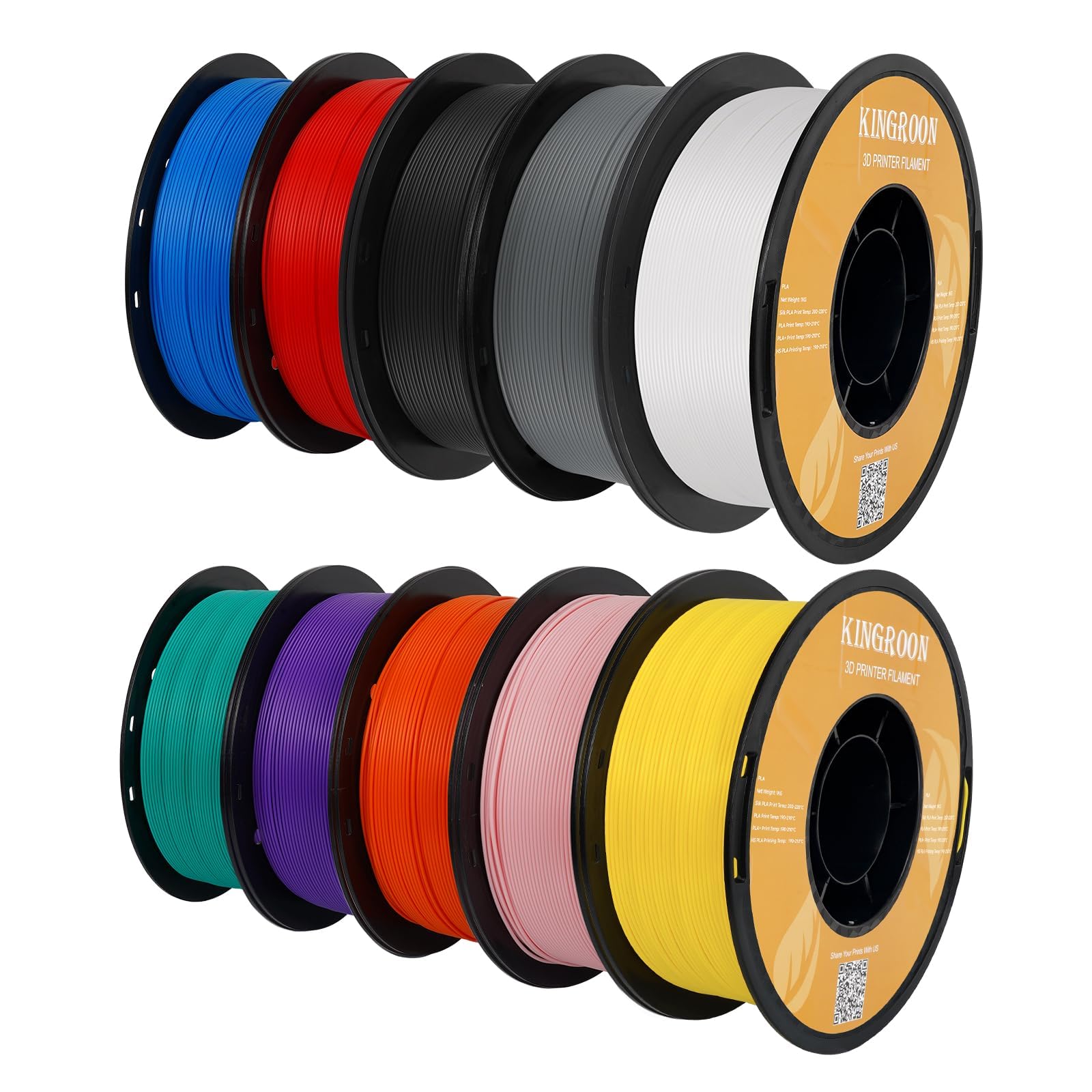 10kg Pack of 3D Printer PETG Filament