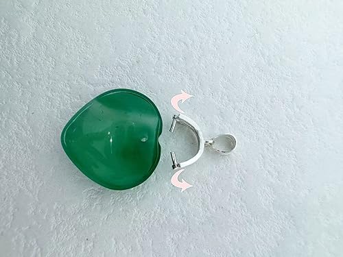 Miniatura 8 de Fianzas de plata de ley 925 para colgantes, conectores de cierre, fianzas para joyería, collar y broches colgantes (fabricado en Italia)