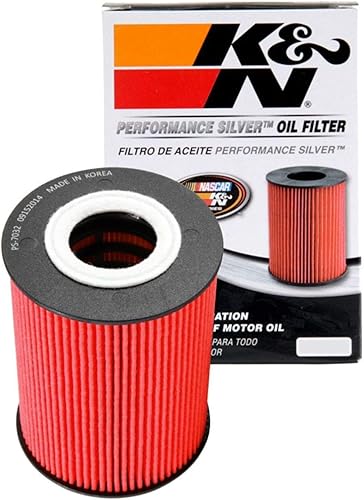 K&N Filtro de aceite premium: diseñado para proteger su motor: compatible con PORSCHE/BMW 2006-2020 (911, Cayenne, Macan, Panamera, Carrera, GT3,