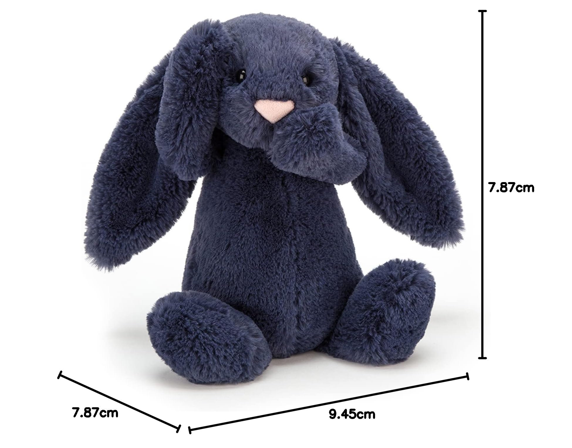 Amazon.co.jp: JELLYCAT Bashful Navy Bunny Medium(BAS3NB