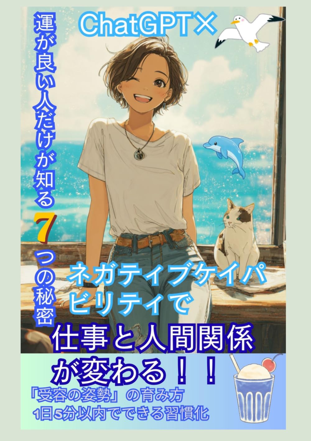 運が良い人だけが知る7つの秘密 ChatGPT×ネガティブケイパビリティで仕事と人間関係が変わる