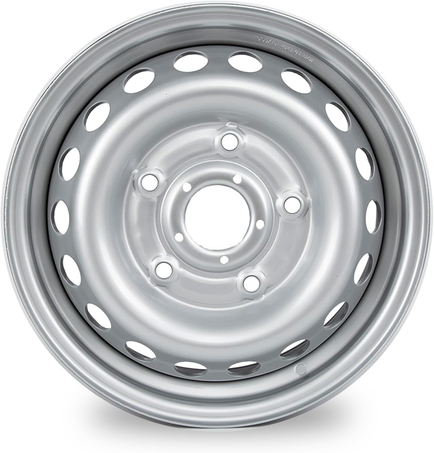 New 16 inch set of 2 rims for Ford Transit 250 2015 2016 2017 2018 2019 2020 2021 2022 Painted silver 16x6.3 inch OEM Replacement Rims