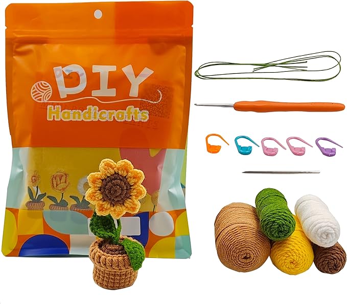 Crochet Kits for Beginners AllinOne Learn to Crochet 2